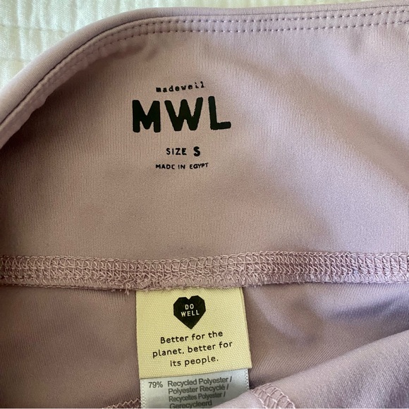 NEW Madewell MWL Flex High-Rise 25" Leggings Small color Provence Grape - Picture 5 of 9